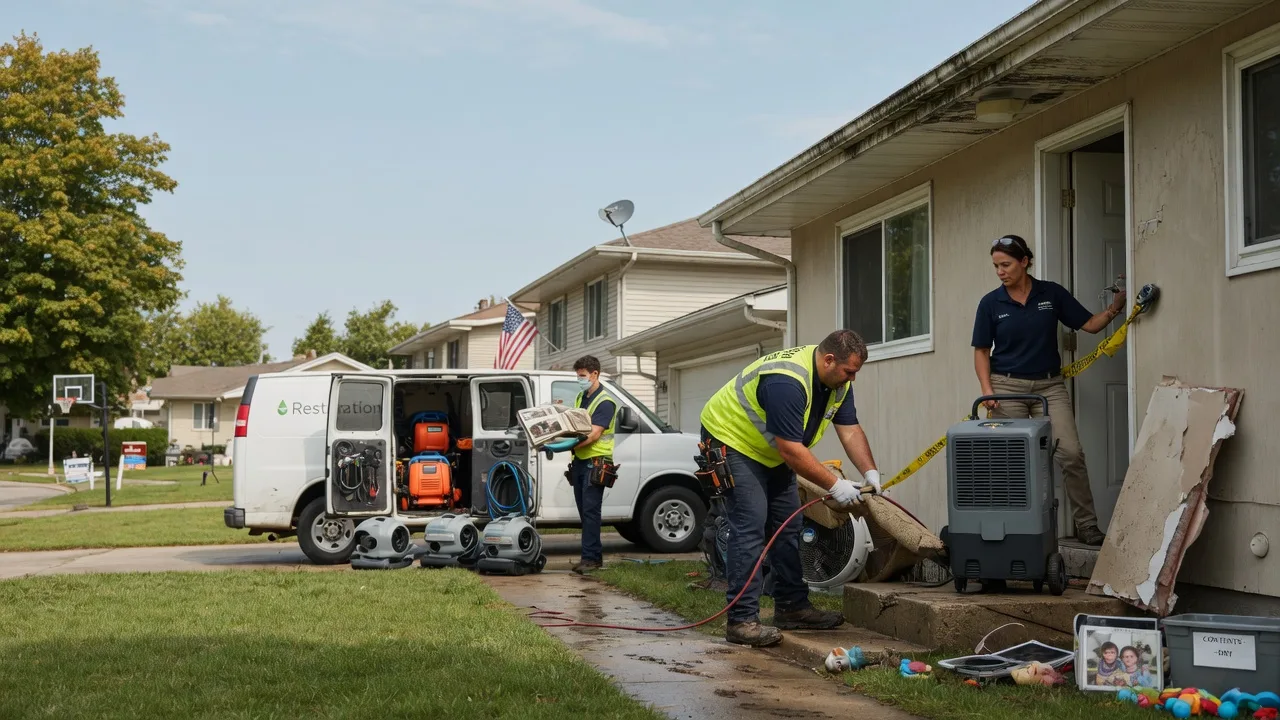 Water Damage Restoration in Fond Du Lac, WI near me